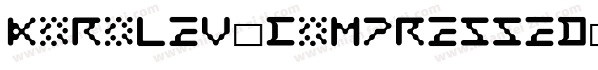 Korolev Compressed字体转换